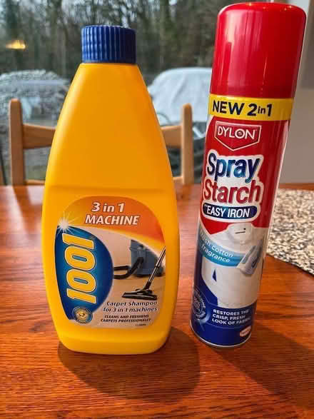 Photo of free Carpet shampoo and starch (Bush EX23) #1