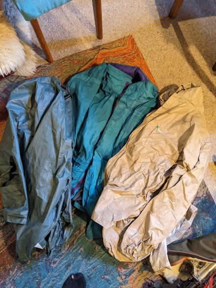 Photo of free Rain coats assorted large (Harbertonford TQ9) #1
