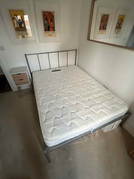 Photo of free Double bed and mattress (IG7) (Chigwell/Hainault (IG7)) #1