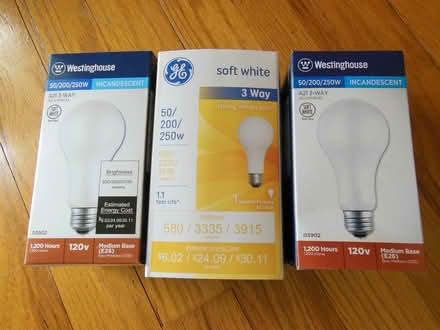 Photo of free 3 way lightbulbs (Wexford) #1