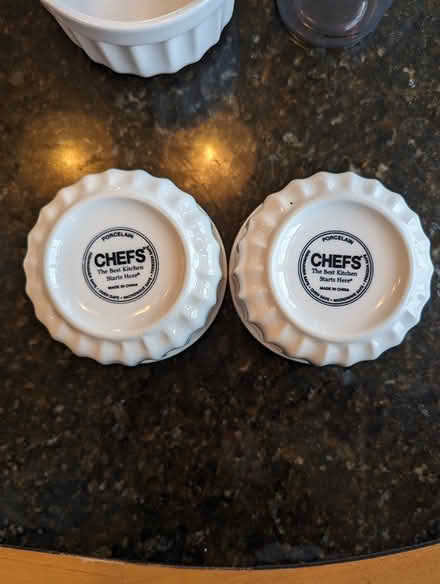 Photo of free 4 porcelain ramekins (Rockville MD 20850) #2
