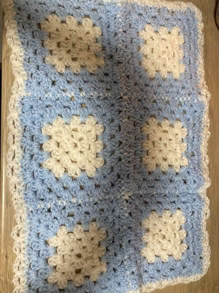 Photo of free Dolls blanket & pillow crochet set (CF24) #1