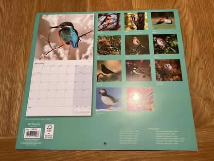 Photo of free 2024 British Birds Calendar (Long Marton CA16) #1