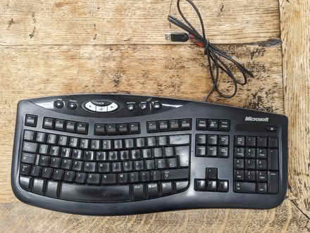 Photo of free Microsoft Wired Ergonomic Keyboard with Numeric Keypad (Cumnor OX2) #1