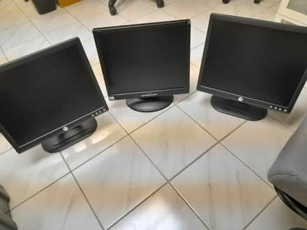 Photo of free Three computer monitors (Woodbridge) #1