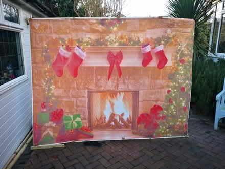 Photo of free Huge Fireplace Mural (10' x 8') (BN12) #1