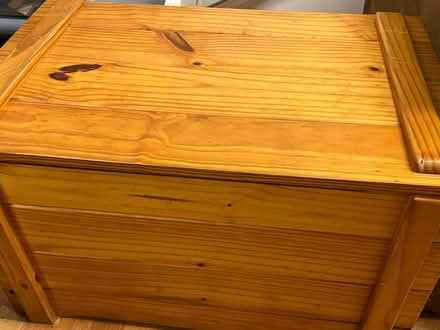 Photo of free Wooden toy box (Seaford, NY) #2