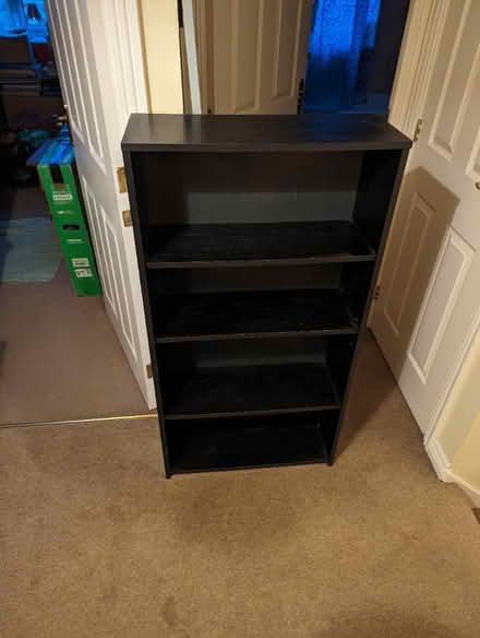 Photo of free Black bookcase (Rustington, BN16) #2