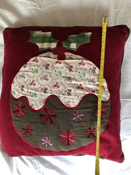 Photo of free Cushion- Christmas pudding design (SG4 Hitchin) #2