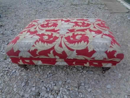 Photo of free Large Duresta Pouffe (Milldale DE6) #1