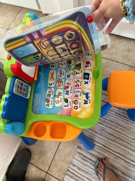 Photo of free VTech toddler educational table (West San José) #2