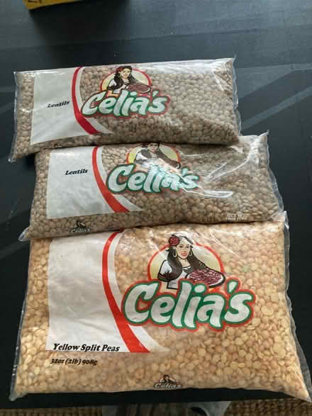 Photo of free 3 bags dry lentils (Willow Glen) #1