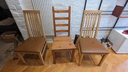 Photo of free Three chairs (SE15 4) #1