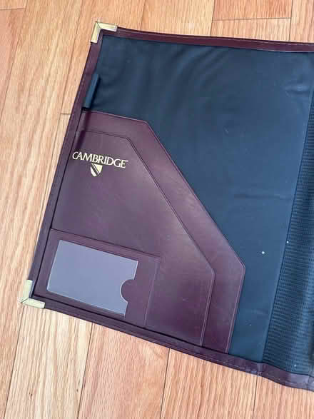 Photo of free Cambridge leather binder (Pentagon City) #3