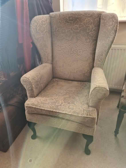 Photo of free Wing backed chair (Weston Park) #1