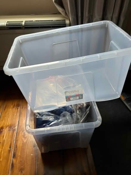 Photo of free 4 plastic boxes not lids (Saint John’s wood NW8) #1
