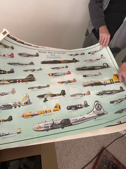 Photo of free Large posters of WWII planes (Palm harbor, Florida) #1
