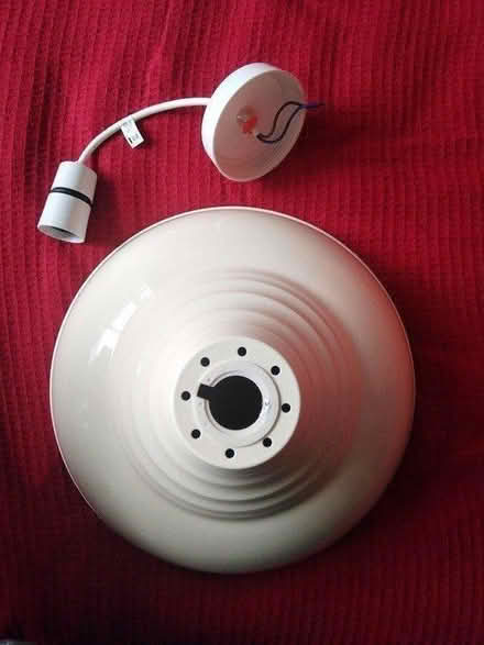 Photo of free Pendand lamp shade (Colliers Wood SW19) #2