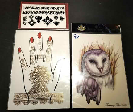 Photo of free Temporary tattoos (Kelham Island S3) #2