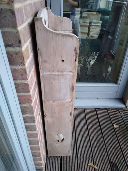 Photo of free Wooden shelving unit (Crouch End N8) #3