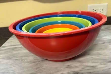 Photo of free Nesting melamine bowls (Near Union Square) #1