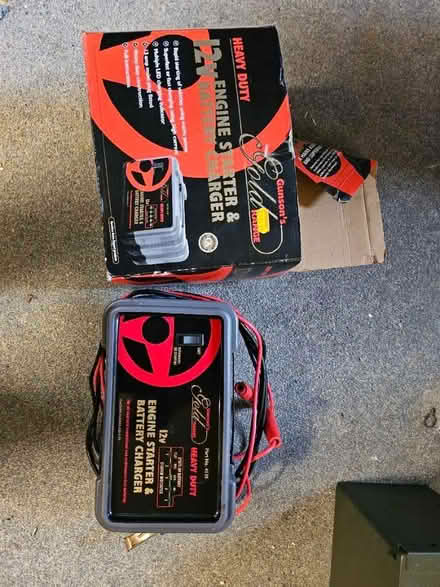 Photo of free 12v engine starter and battery charger (Great Holm MK8) #1