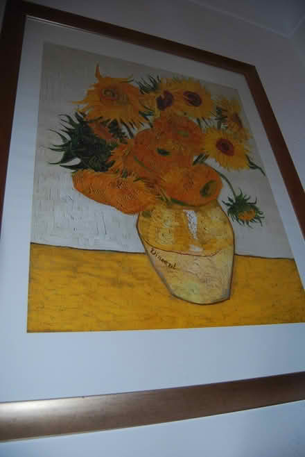 Photo of free 2 nice pictures in gold frame (Redruth) #1