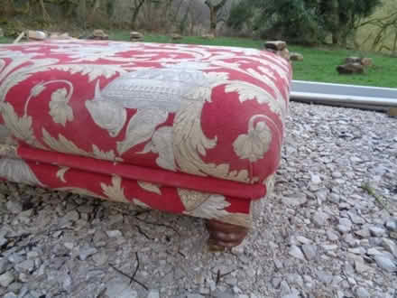Photo of free Large Duresta Pouffe (Milldale DE6) #2