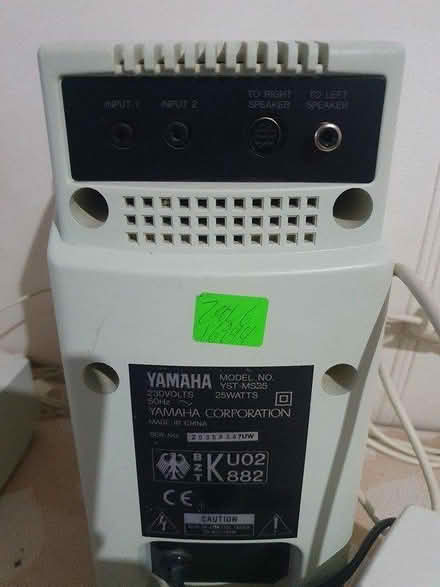 Photo of free Yamaha PC multimedia speakers (Rushden NN10) #2
