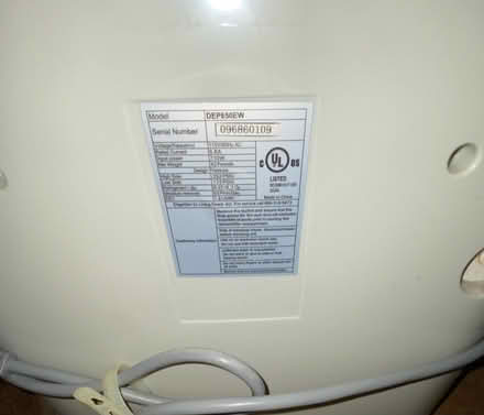 Photo of free Dehumidifier Edgestar (Fanwood) #4