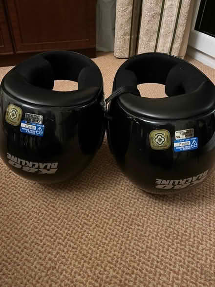Photo of free 2 very old children’s crash helmets NOT for riding! (Battledown GL52) #1