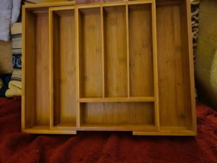 Photo of free Wooden & Plastic cutlery trays (Newtown WN5) #1