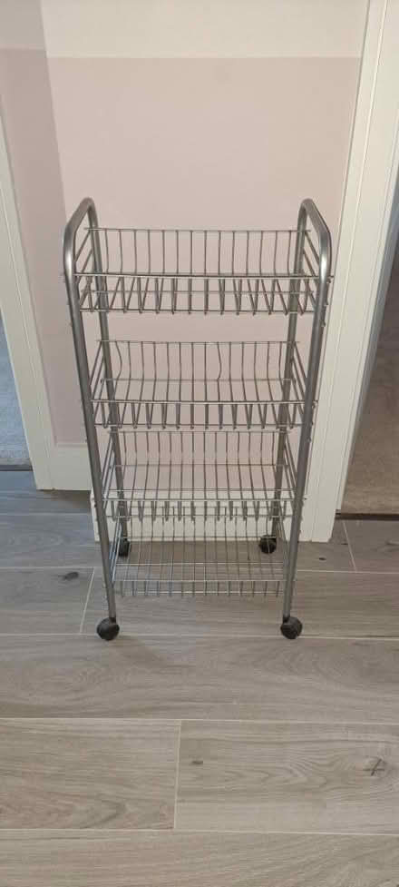 Photo of free Wheeled metal storage trolley (Tooting Bec, SW17) #1