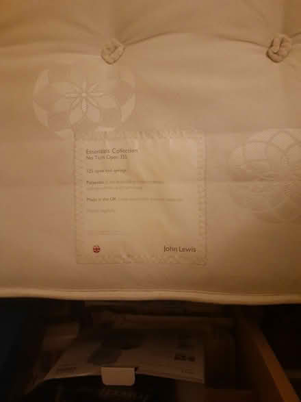 Photo of free Dark wood single bed & underdrawer (TW9) #4