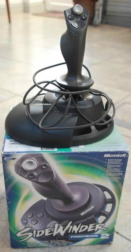 Photo of free Microsoft Sidewinder Joystick (Gamblesby CA10) #1