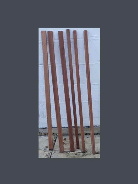 Photo of free Six Hardwood Bench Slats (Upper Radley OX14) #1