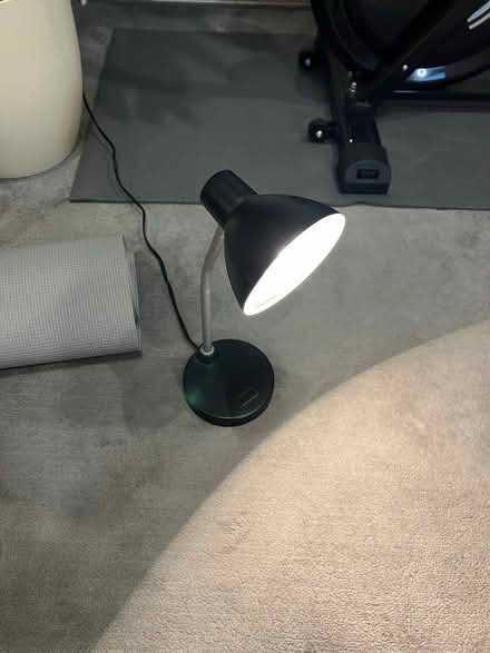 Photo of free Desk lamp, black in colour (Norbury SW16) #4