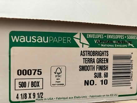 Photo of free Green Business Size Envelopes (NE Lakewood) #2