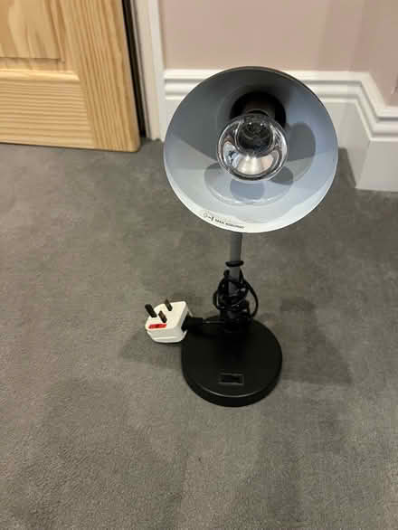 Photo of free Desk lamp, black in colour (Norbury SW16) #1