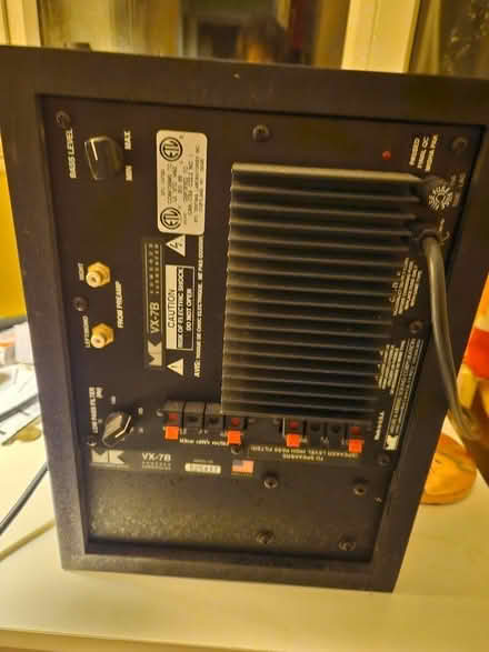 Photo of free Vintage speaker with lead (Warwick CV34) #2