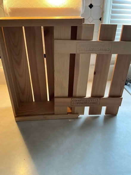 Photo of free Fun Wooden Crate--Storage or Toy? (OakBrook south of Yorktown) #2