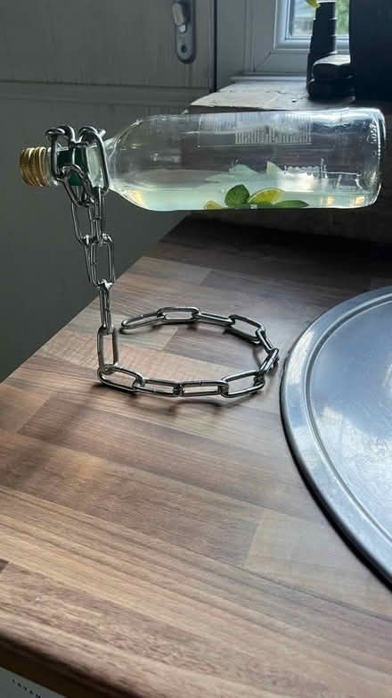 Photo of free novelty wine bottle stand (Sharples Bolton BL1) #1