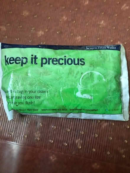 Photo of free Toilet water saver bag (Allestree DE22 2) #1