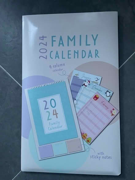Photo of free New 2024 calendar (Bishop’s Stortford CM23) #1