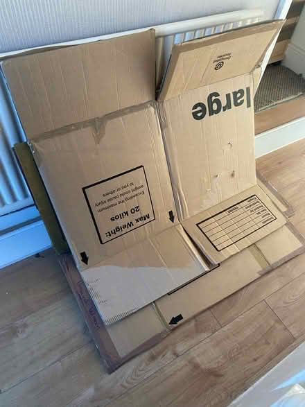 Photo of free Cardboard moving boxes (OX4) #1