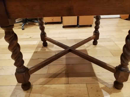 Photo of free Dining table Wooden (Norham Manor OX2) #2