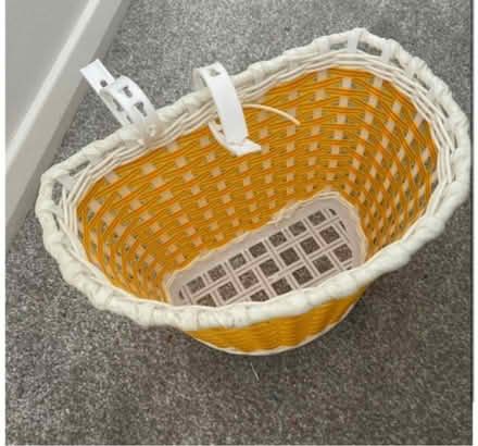 Photo of free Yellow Children’s bicycle basket (Ringwood) #1