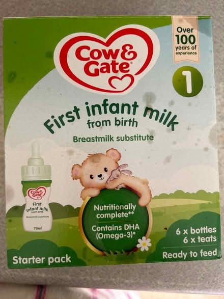 Photo of free Baby formula starter pack (Calcot RG31) #1