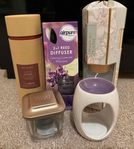 Photo of free Reed diffusers and candle/holder (Fairfield LA1) #1
