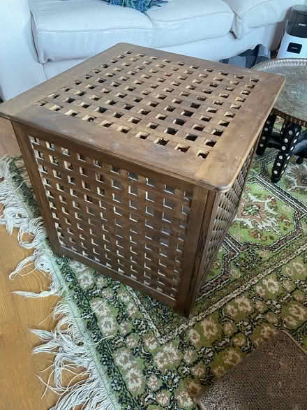 Photo of free 2 x IKEA side table/storage cube (Highbury N5) #1